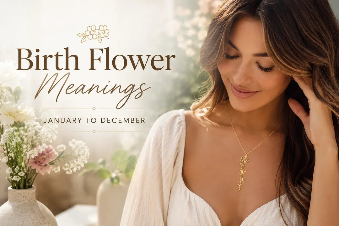 What Is a Birth Flower Necklace? Meanings for All 12 Months