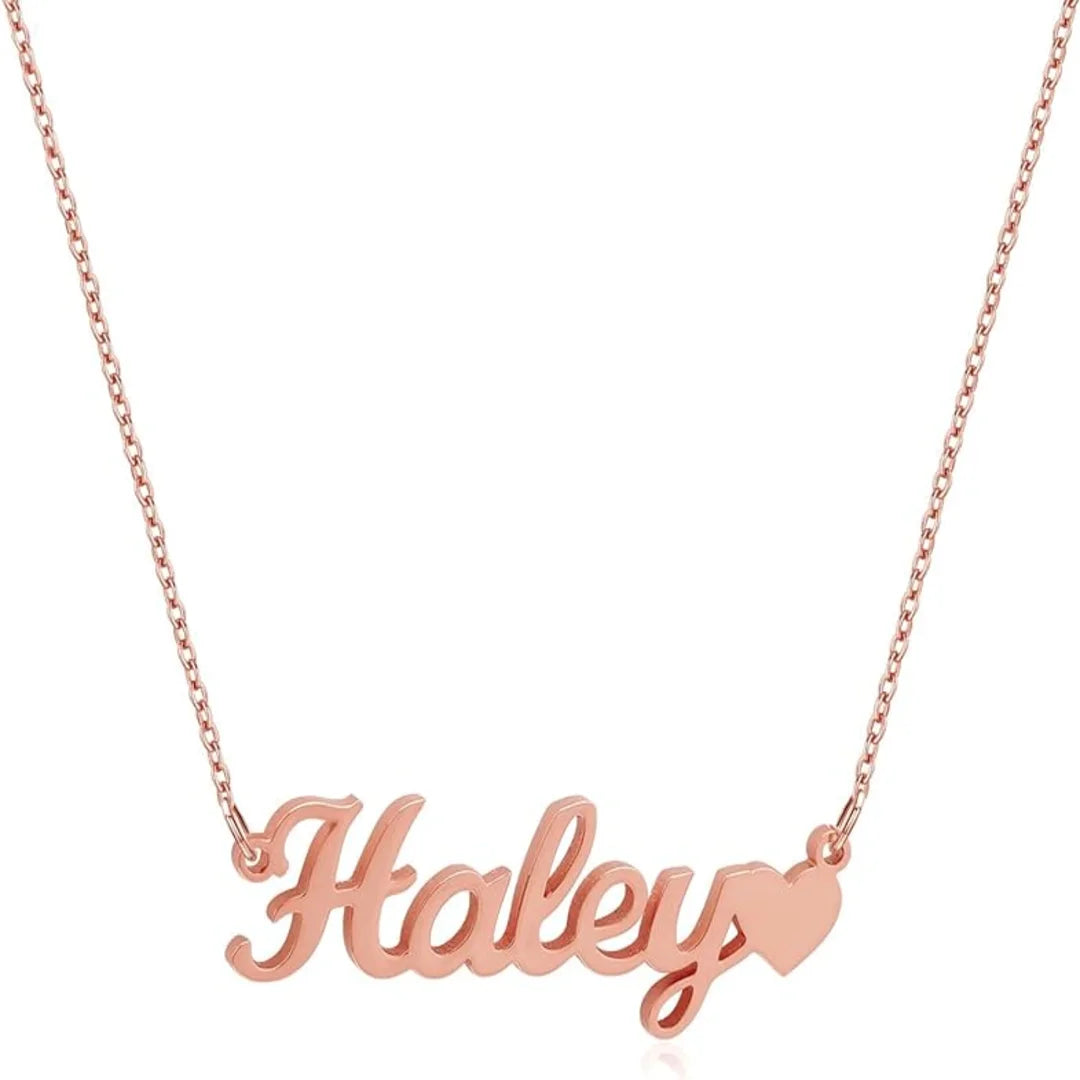 Heart Name Necklace