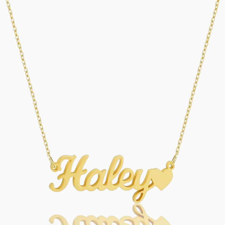 Heart Name Necklace