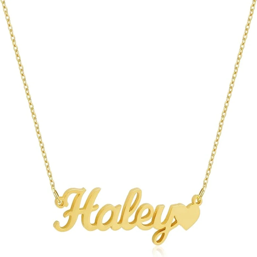 Heart Name Necklace