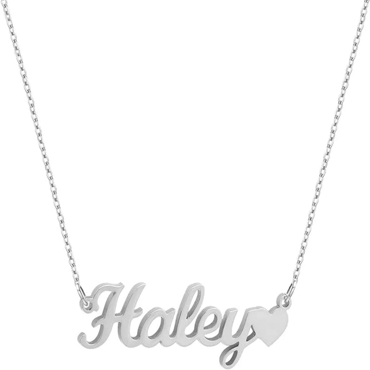 Heart Name Necklace