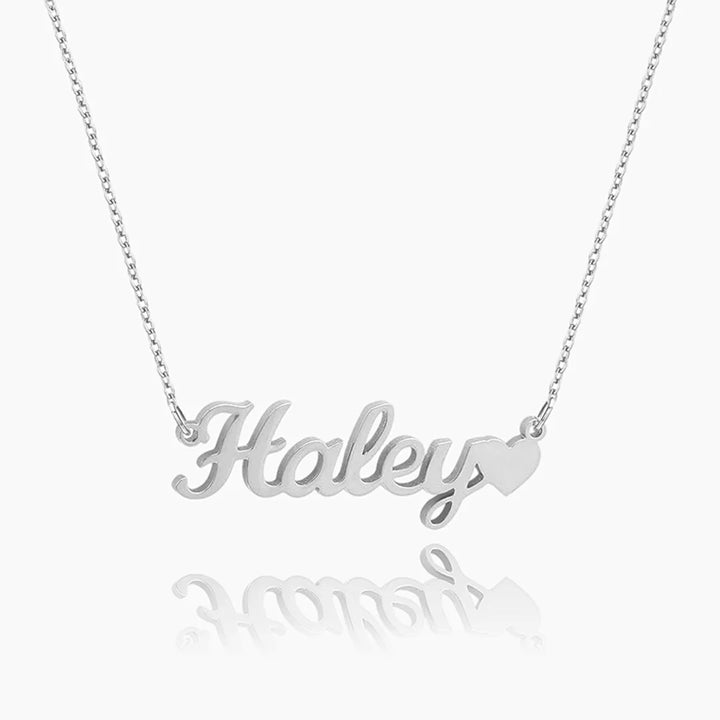 Heart Name Necklace