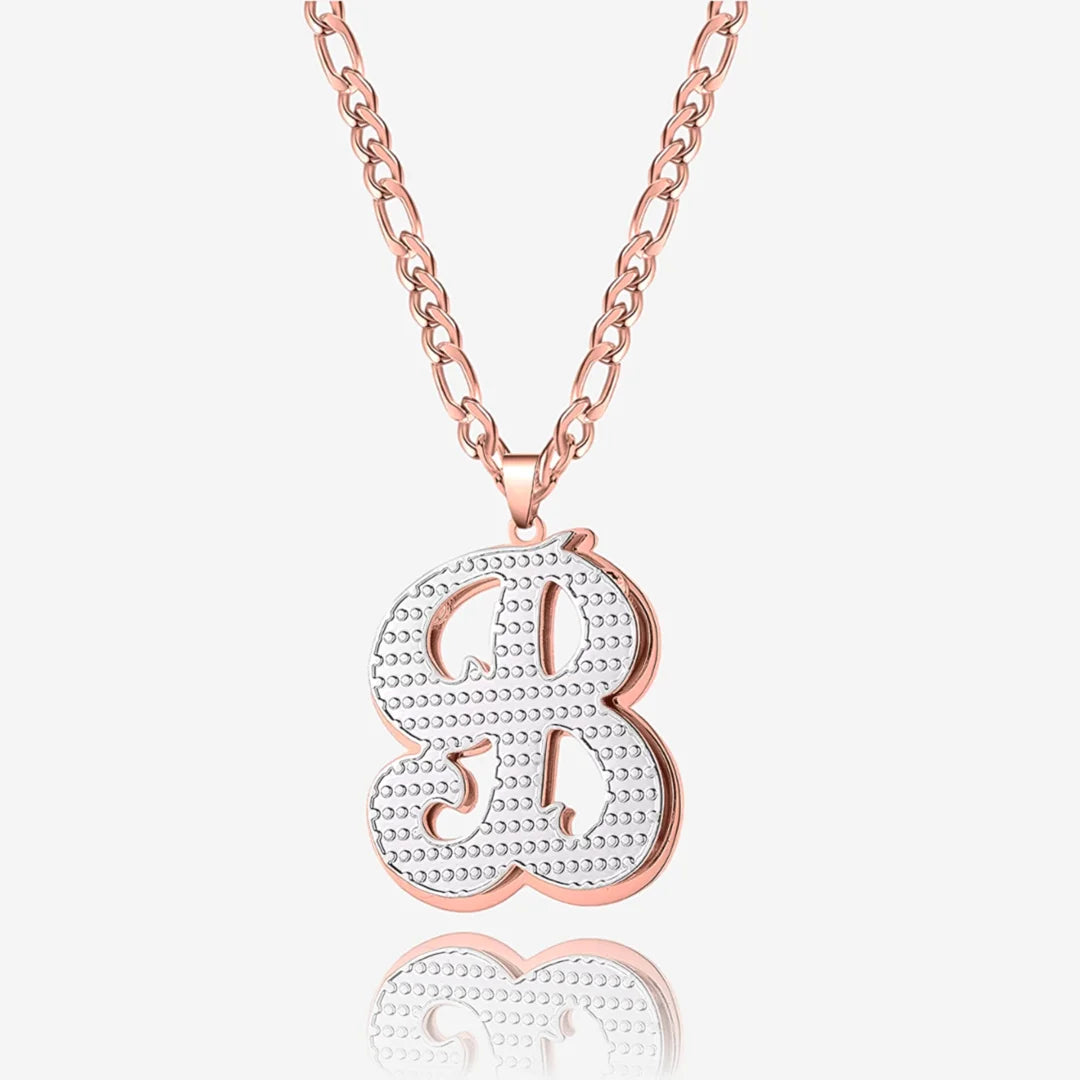 Double Plated Initial Necklace