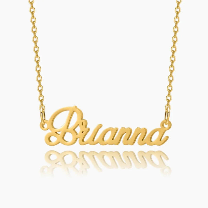 Custom Script Name Necklace