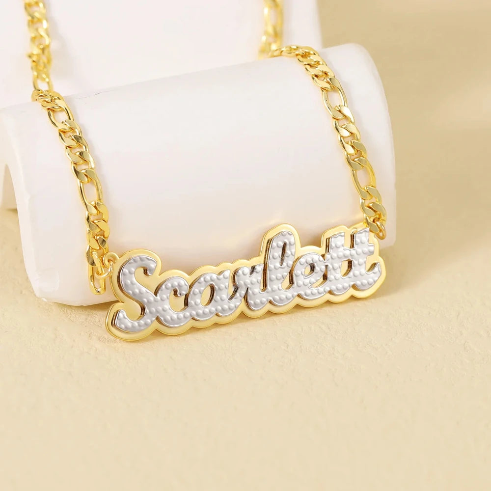 Personalized 3D Name Necklace