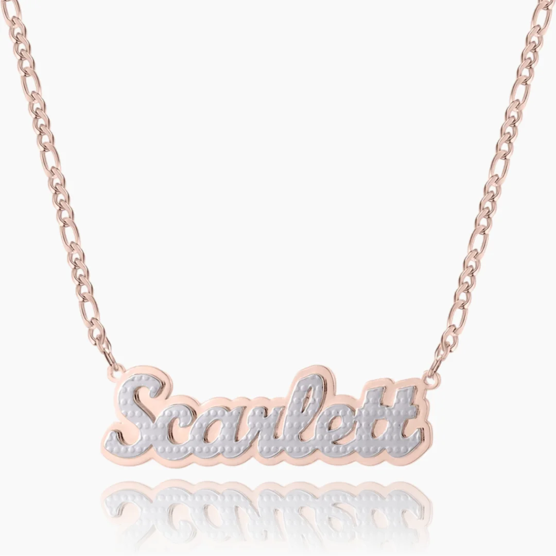 Personalized 3D Name Necklace