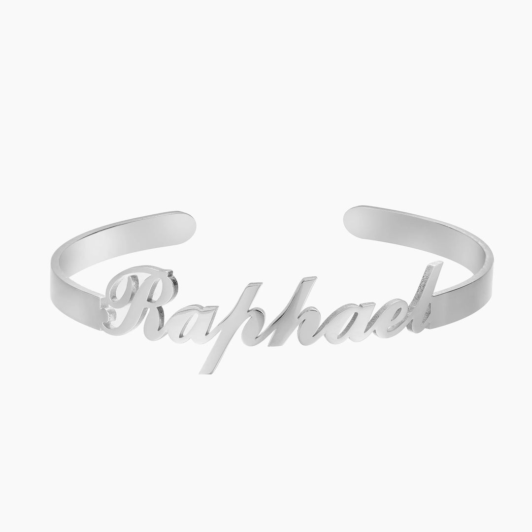 Name Bangle Bracelet