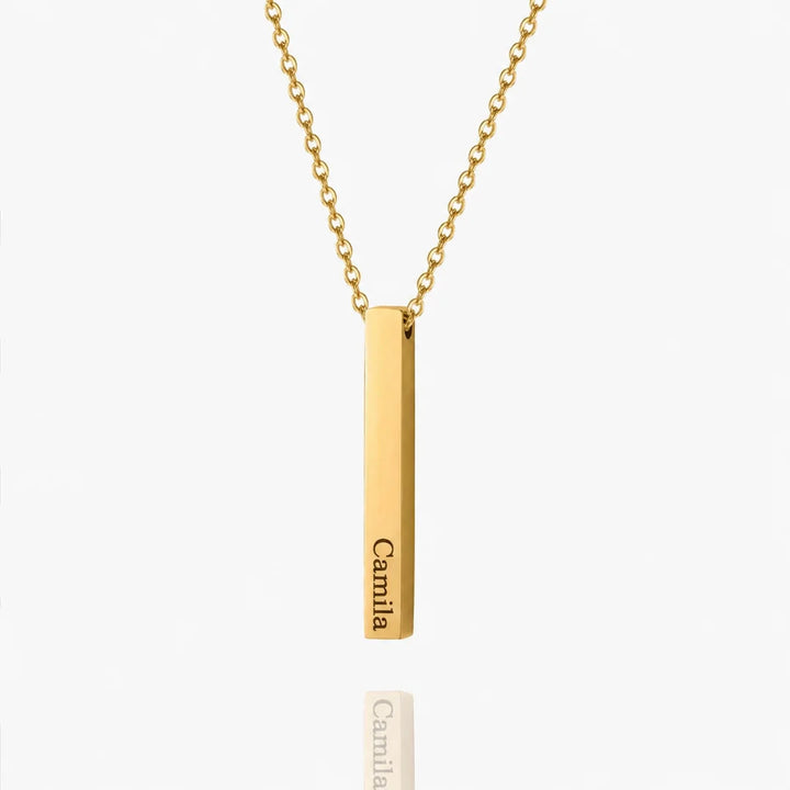 Personalized Bar Name Necklace