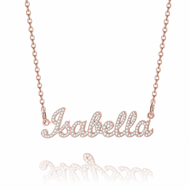 Iced Out Name Necklace