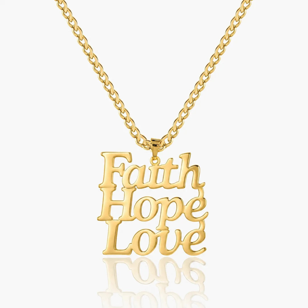 Personalized 3 Name Necklace