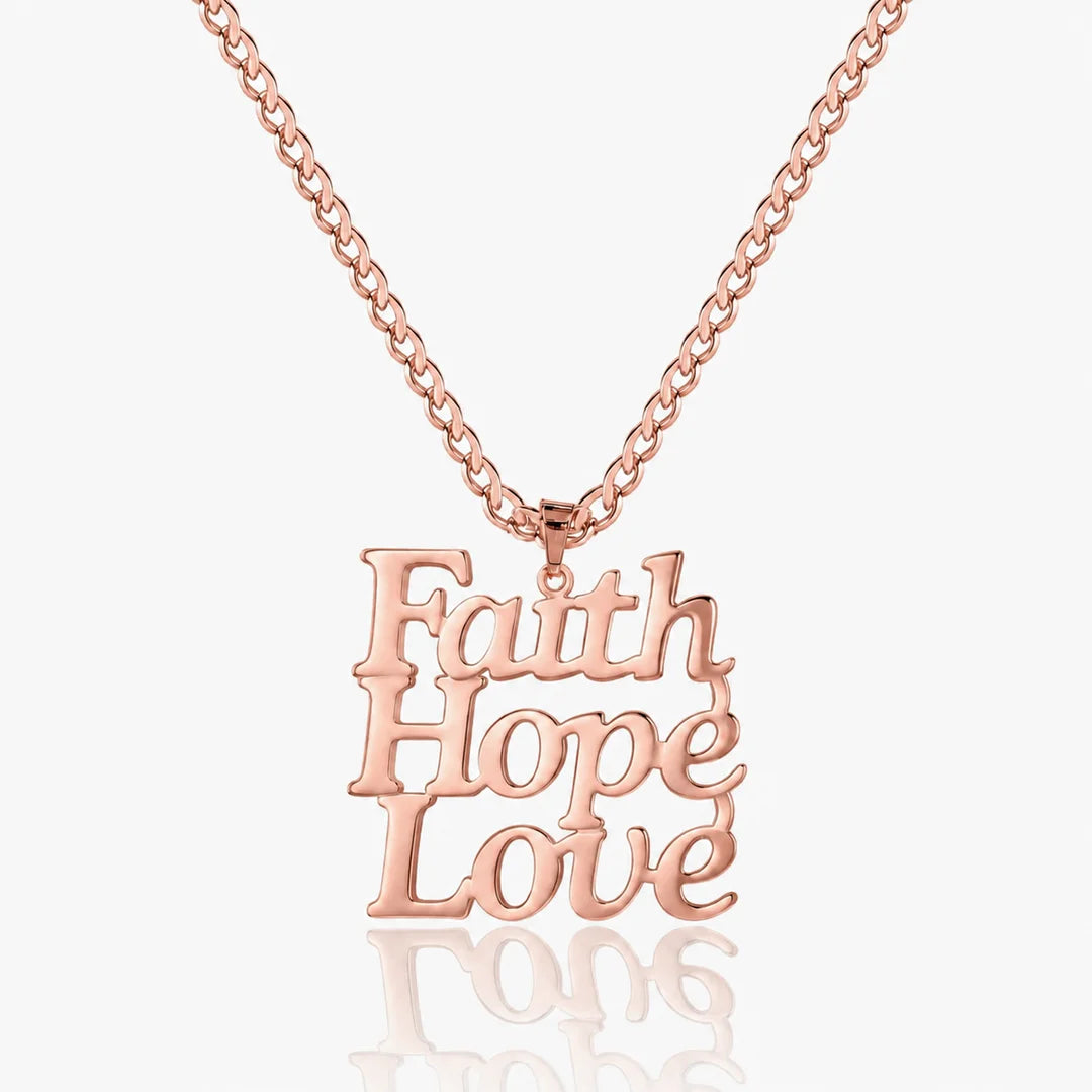 Personalized 3 Name Necklace