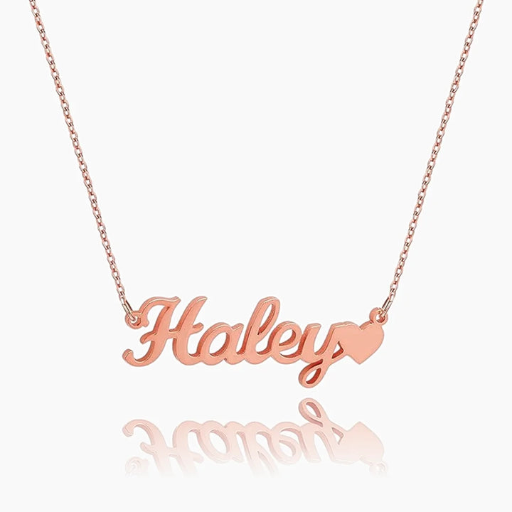 Heart Name Necklace