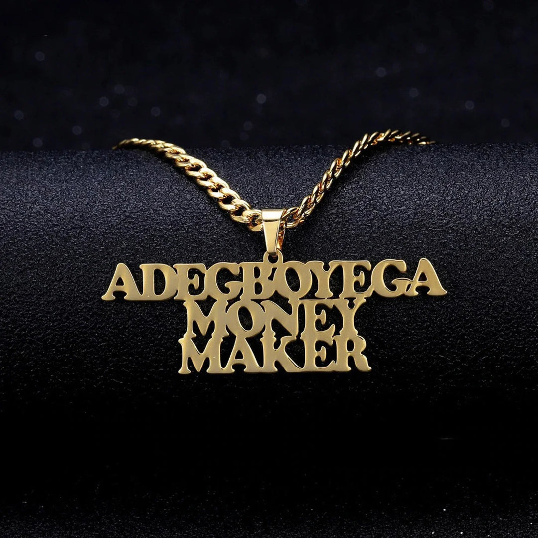 Custom Names Hip Hop Jewelry