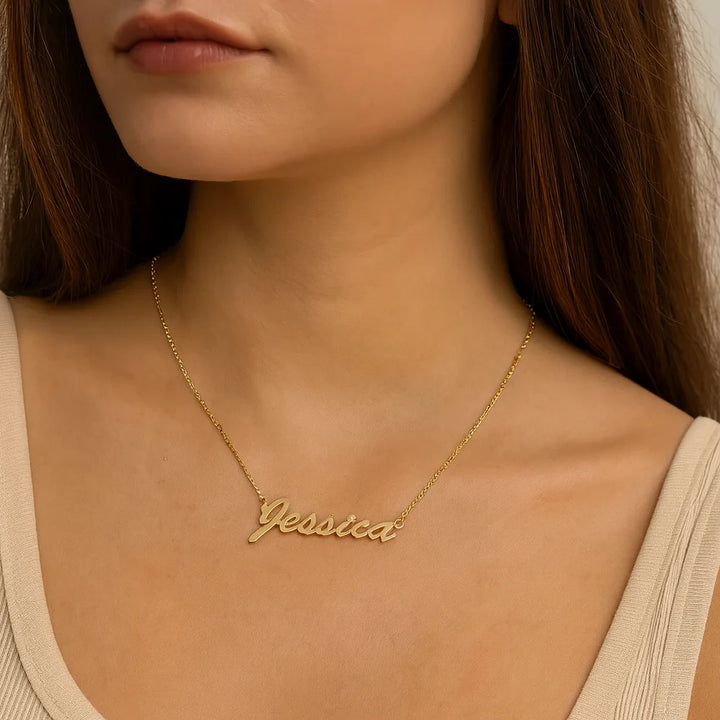 Custom Cursive Name Necklace