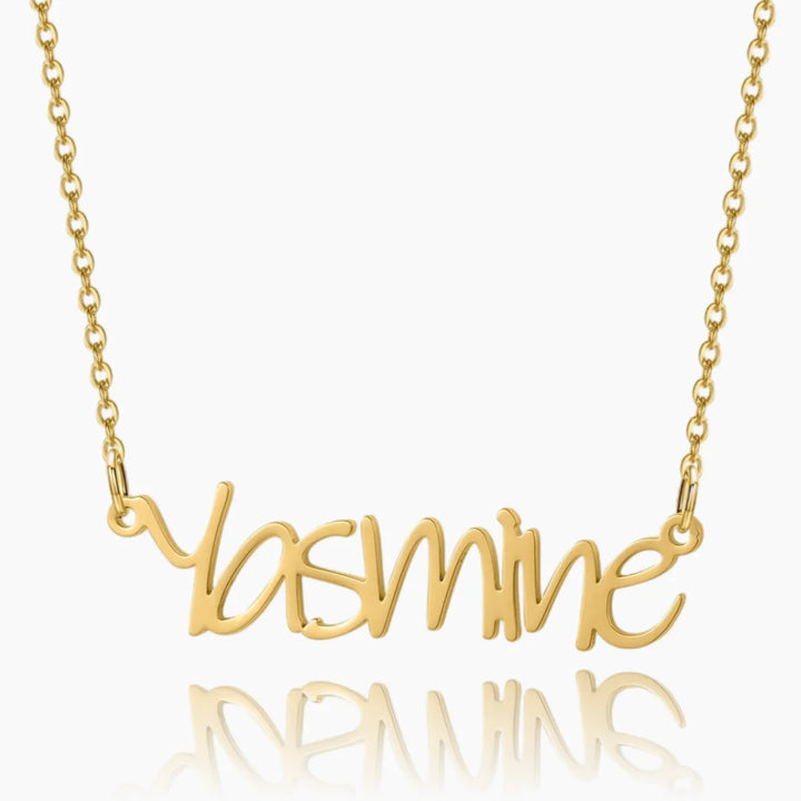 Dainty Cursive Name Necklace