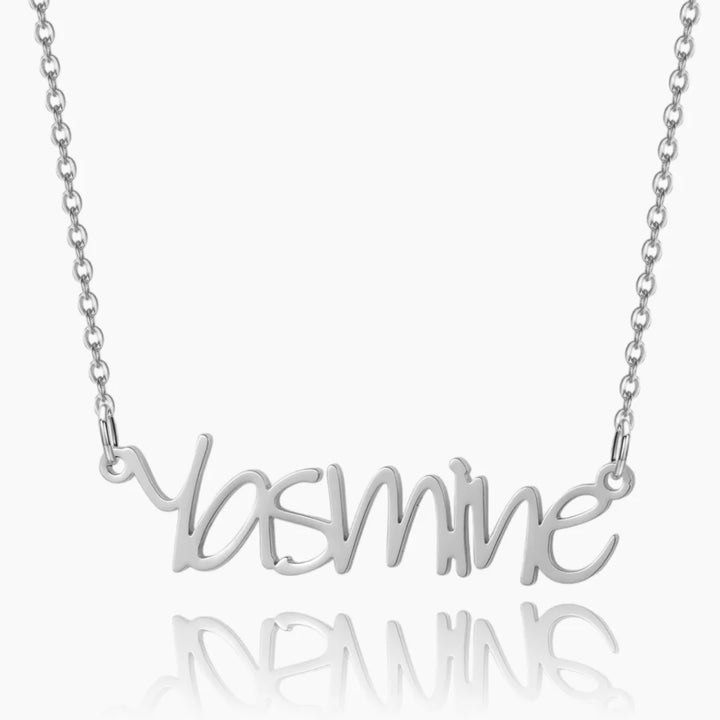 Dainty Cursive Name Necklace