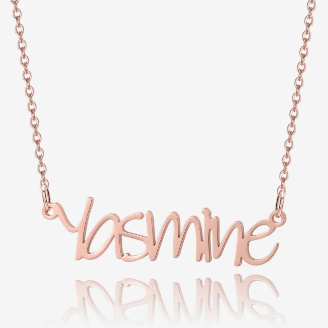 Dainty Cursive Name Necklace