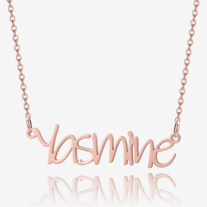 Dainty Cursive Name Necklace