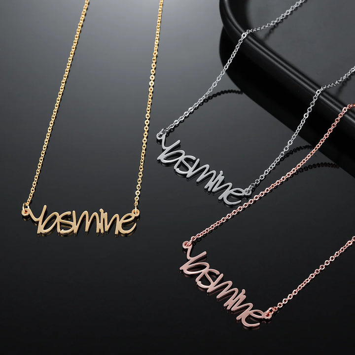 Dainty Cursive Name Necklace