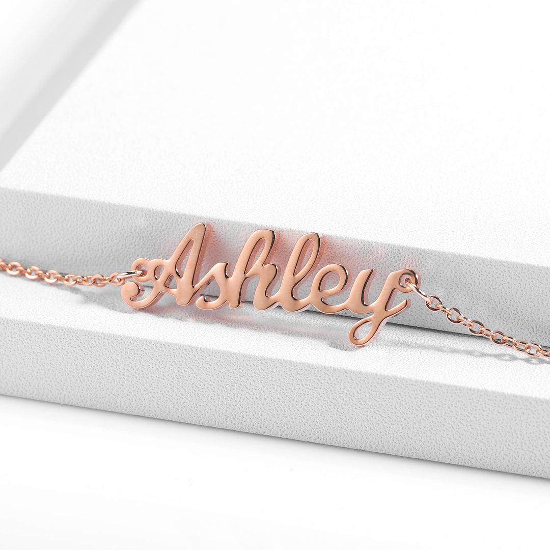 Custom Name Anklet